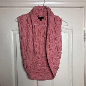 Sweater knit  vest